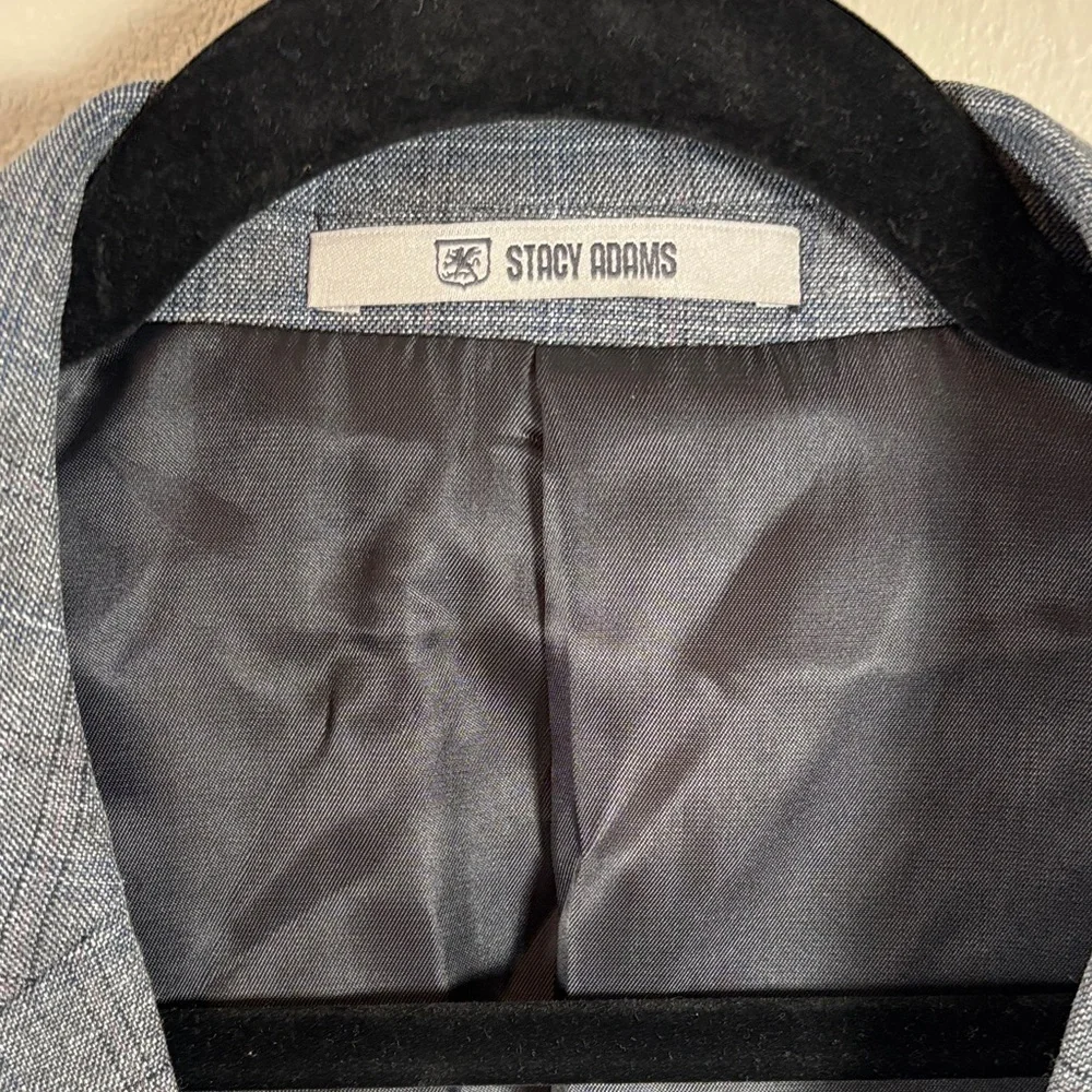 NWT Stacy Adams Men’s Gray Blazer 52R